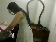 Solo yo, siendo chupado por una nena de grandes tetas